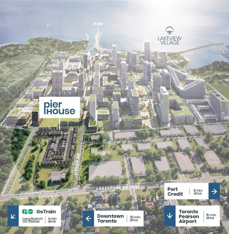 Pier House Townhomes at Lakeview Village