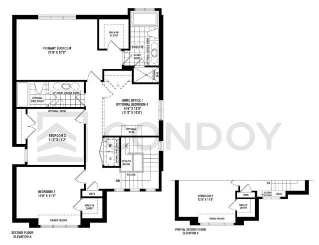 Trails of Whitevale Towns Eagle Floor Plan