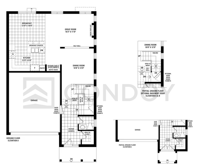 Trails of Whitevale Towns Eagle Floor Plan