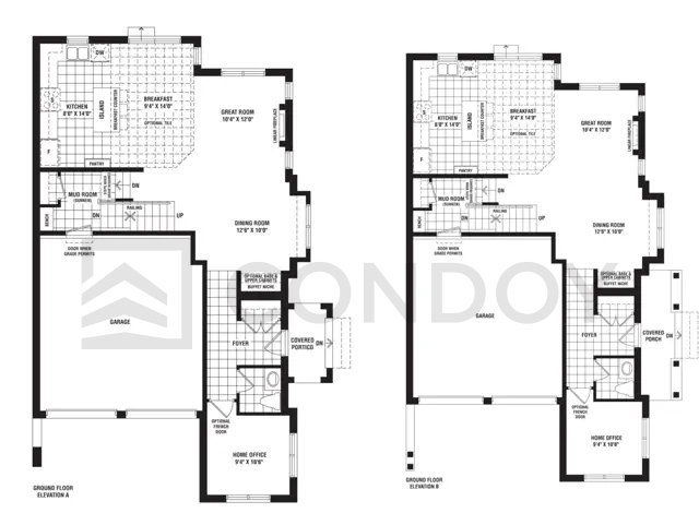 Trails of Whitevale Towns Peacock Floor Plan