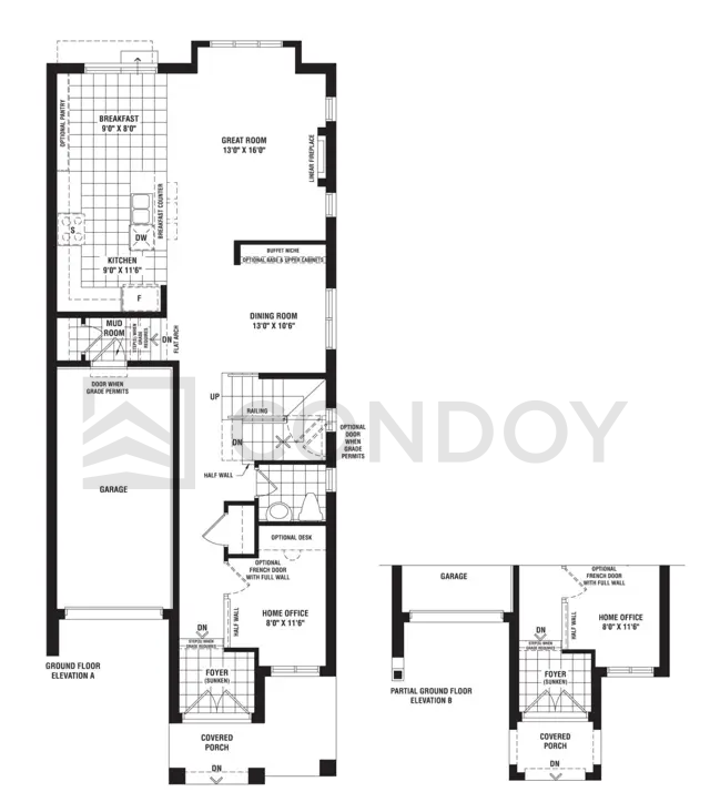 Trails of Whitevale Towns Peony Floor Plan