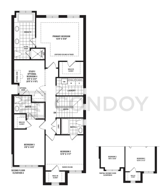 Trails of Whitevale Towns Peony Floor Plan