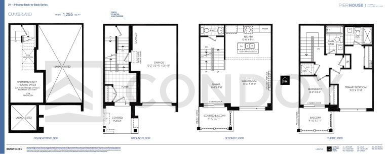 Pier House Townhomes at Lakeview Village