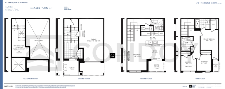 Pier House Townhomes at Lakeview Village