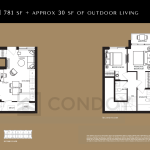 Lawrence-Hill-Towns 781 SQF floorplan