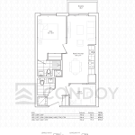 Elle Condos B6B Floor Plan