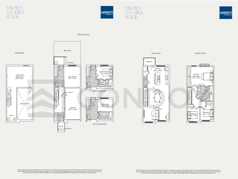 Thornhill Walk FH B Floor Plan
