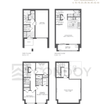 Oriole 1 Townhomes of Little Rouge | Oriole | 1556 SQF | 3B