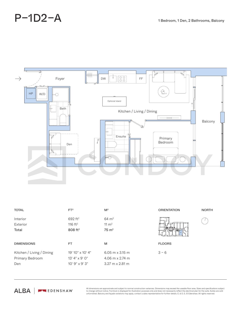 Alba-Condos-P-1D2-A-Floorplan
