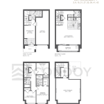 Sparrow Townhomes of Little Rouge | Sparrow | 1634 SQF | 3B
