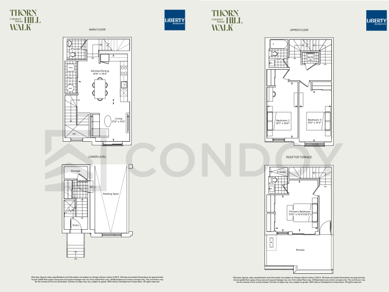 Thornhill Walk TH-A Floor Plan