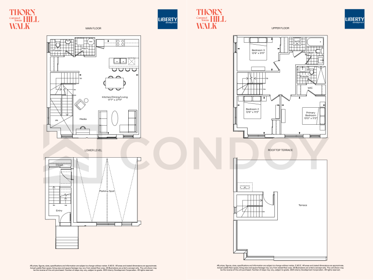 Thornhill Walk TH-C Floor Plan