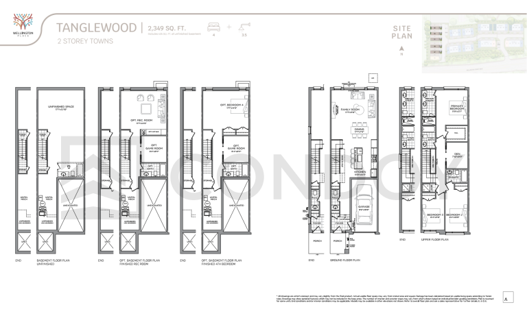 Wellington Place Tanglewood Floor Plan