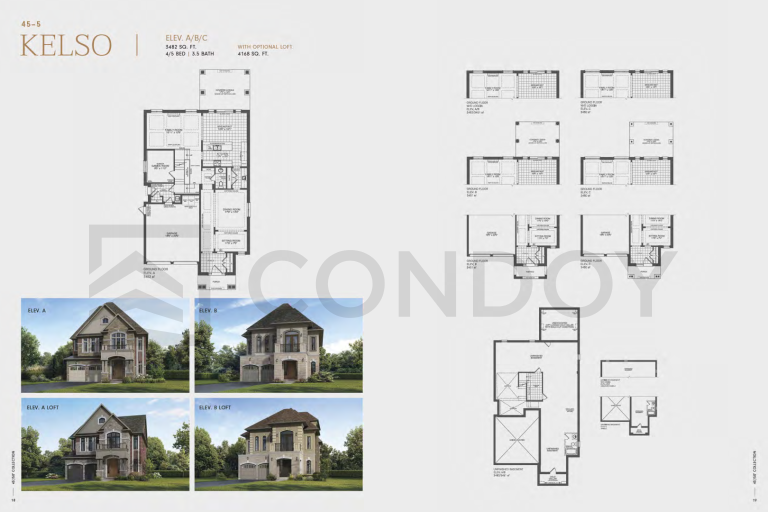 The KELSO Triple Crown Estate | The KELSO | 3480 SQF | 4/5B