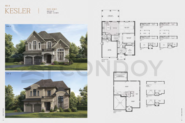 The KESLER Triple Crown Estate | The KESLER | 3032 SQF | 4/5B