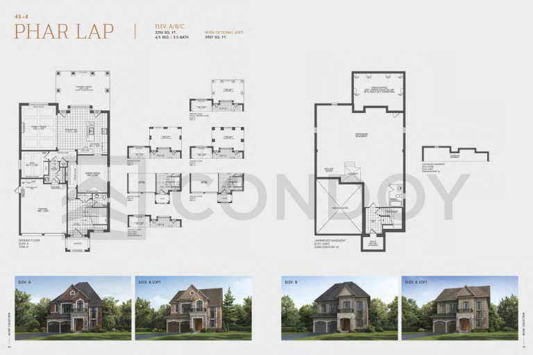 The PHAR LAP Triple Crown Estate | The PHAR LAP | 3280 SQF | 4/5B