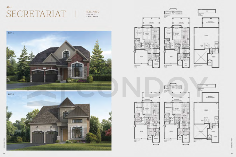 The SECRETARIAT Triple Crown Estate | The SECRETARIAT | 2176 SQF | 3B
