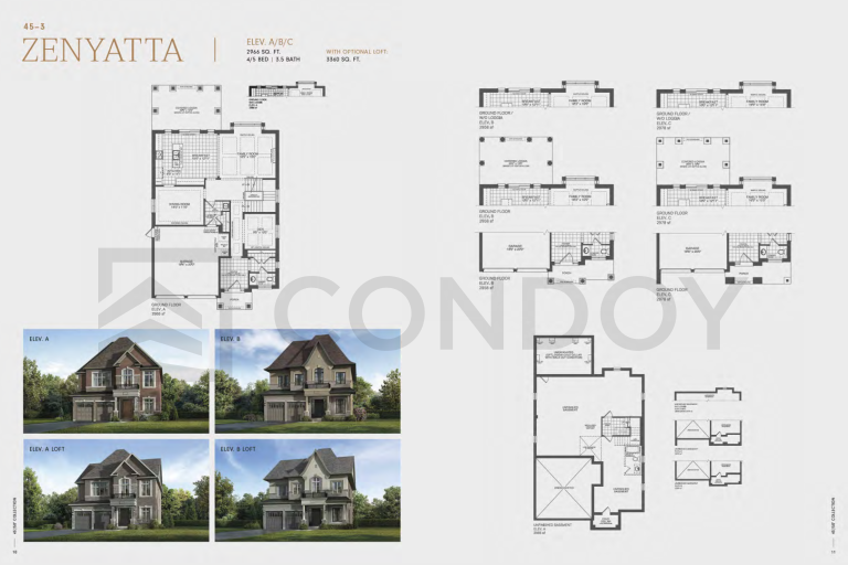 The ZENYATTA Triple Crown Estate | The ZENYATTA | 2958 - 2966 SQF | 4/5B