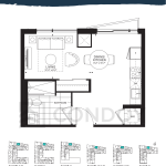 Monte Empire Quay House Condos | Monte | 400 SQF | Studio