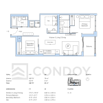 Alba-Condos P-2D2-A-Floorplan