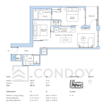 Alba-Condos P-2N2-G-Floorplan