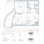 Alba-Condos T-1N1-C-Floorplan