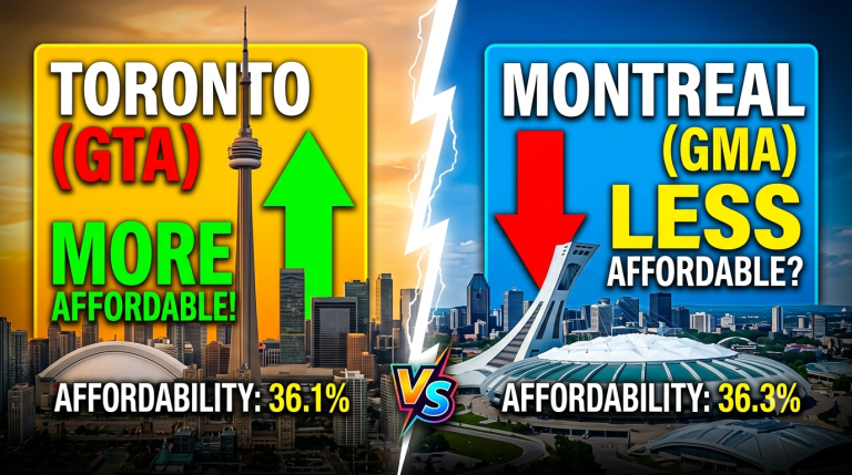 The Real Estate Flip: Why Toronto Condos Are Suddenly Overtaking Montreal on Affordability