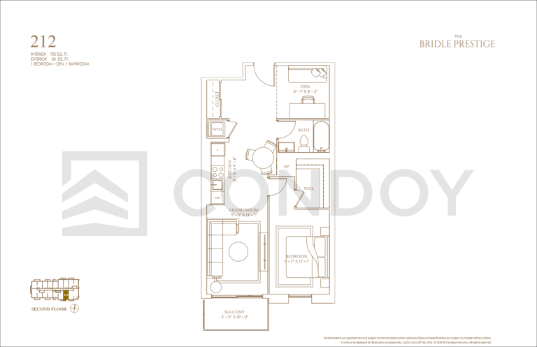 The Bridle Path 212 Floor Plan