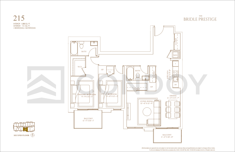 The Bridle Path 215 Floor Plan