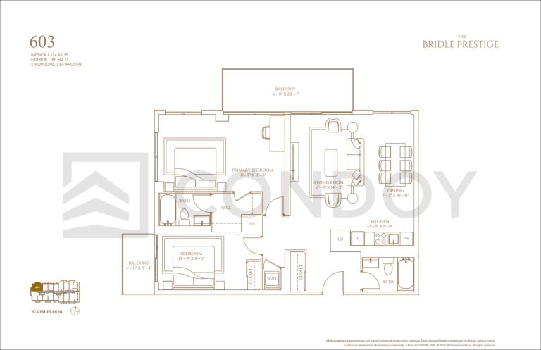 The Bridle Path 603 Floor Plan