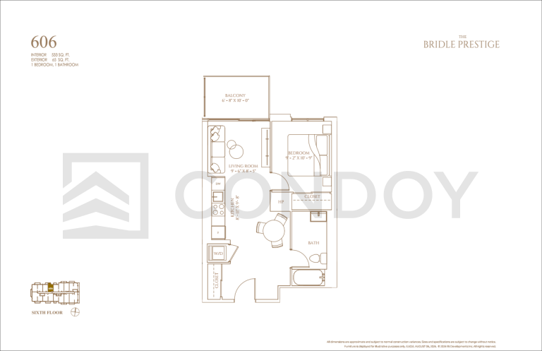 The Bridle Path 606 Floor Plan