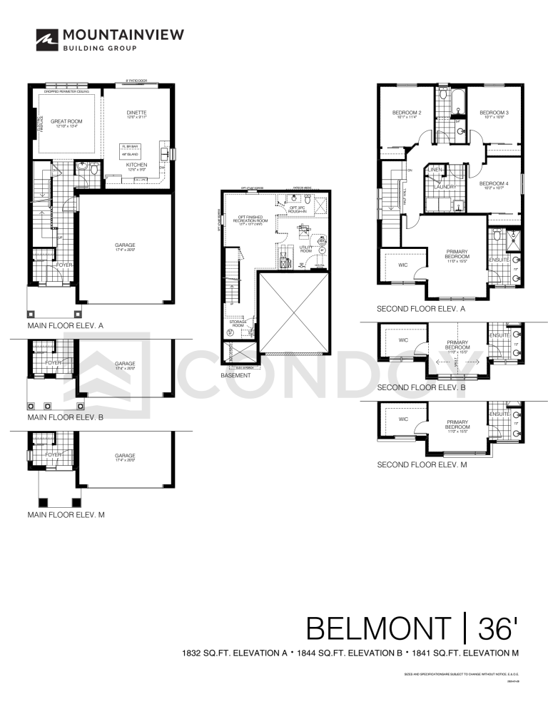 Belmont Spears Gardens | Belmont | 1832 - 1844 SQF | 4B