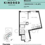 Blossom Kindred Condos | BLOSSOM | 615 SQF | 1B