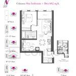 Crimson Artists Alley Condos | Crimson | 602 SQF | 1.5B