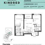 Jasmine Kindred Condos | JASMINE | 804 SQF | 2B