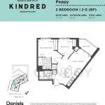 Poppy Kindred Condos | POPPY | 777 SQF | 2B