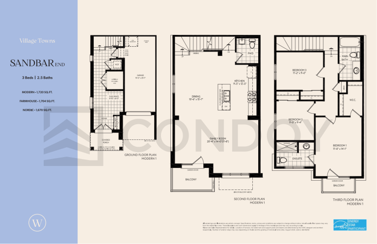 Sandbar End Wellwood Homes | Sandbar End | 1646 - 1696 SQF | 3B