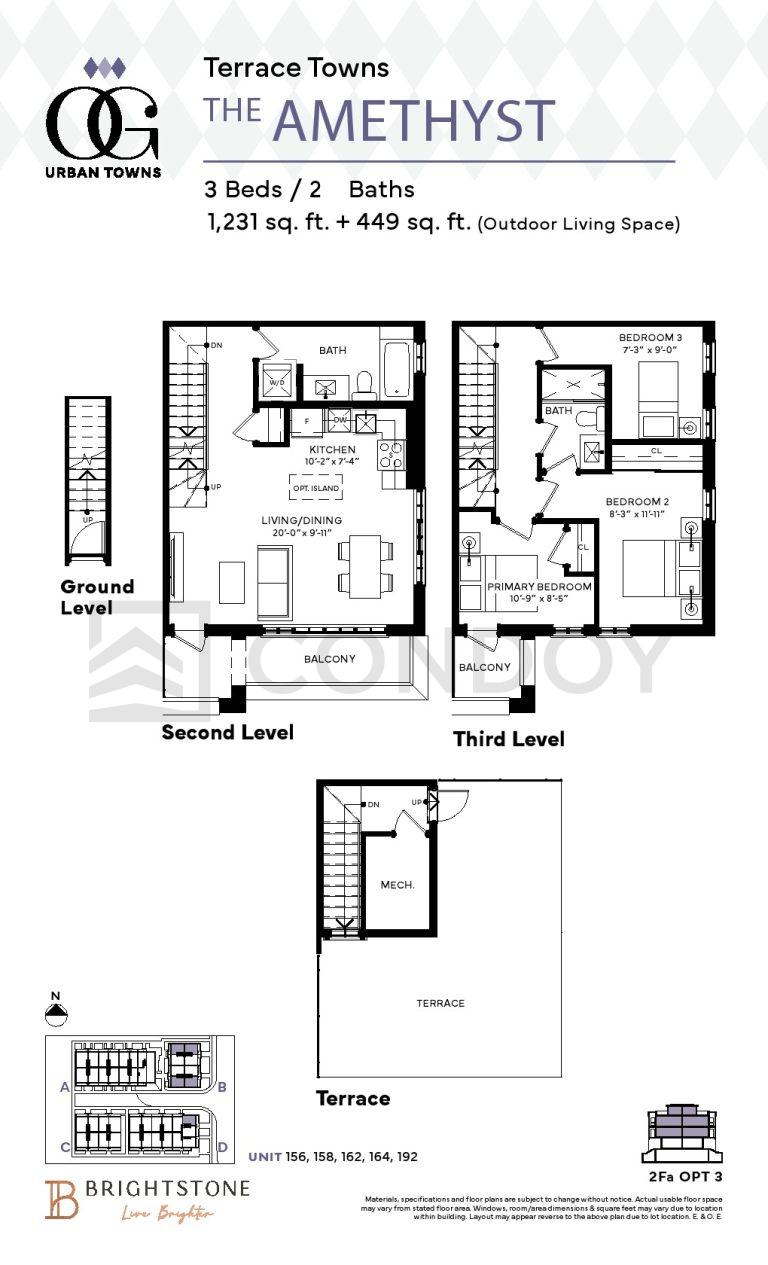The Amethyst 2 OG Urban Towns | The Amethyst | 1231 SQF | 2B
