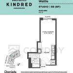 Wattle Kindred Condos | WATTLE | 433 SQF | Studio
