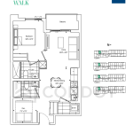 Merrydale Residences 1R+D floorplan
