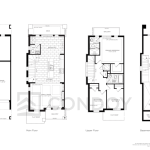 Fifth Avenue Woodbridge TH-1 CORNER Floor Plan