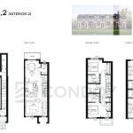 Chateau Markham Towns Garden Series Interior Floor Plan