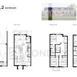 Chateau Markham Towns Garden Series interior Floor Plan