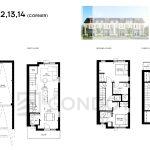 Chateau Markham Towns Rear Lane-Corner Floor Plan