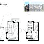 Chateau Markham Towns village-Corner Floor Plan