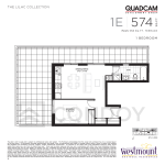 The Westmount Boutique Residences 1E Floor Plan