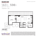 The Westmount Boutique Residences 1+Eb Floor Plan