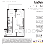 The Westmount Boutique Residences 2B Floor Plan